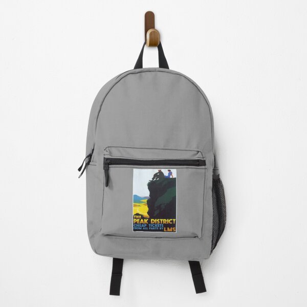 Item preview, Peak District retro poster designed and sold by CorasPosters.