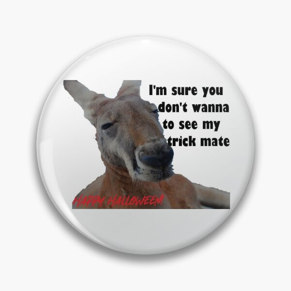 Item preview, Halloween Kangaroo designed and sold by PillowPuns.