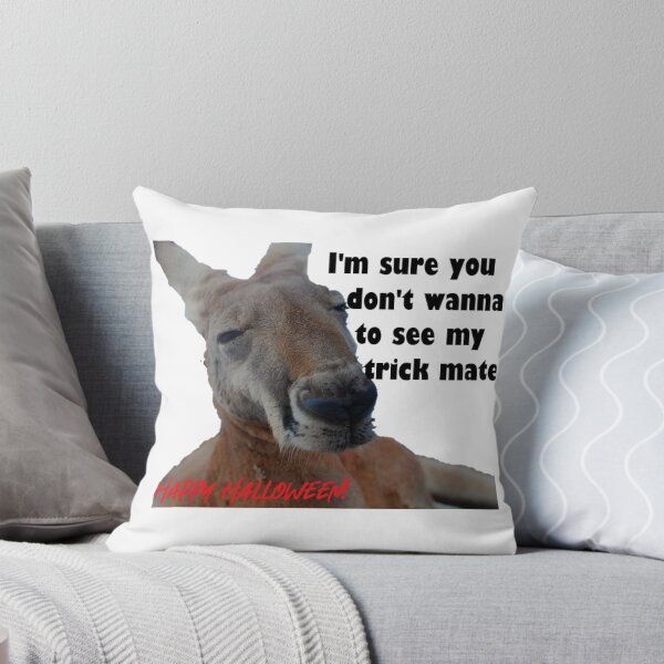Item preview, Halloween Kangaroo designed and sold by PillowPuns.