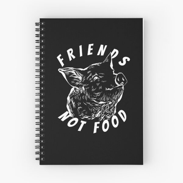 Item preview, Friends No Food Cute Pig designed and sold by jorgeurbina.
