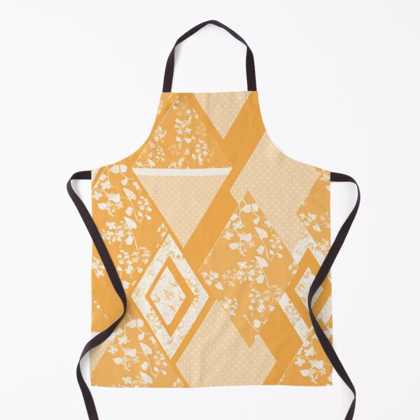 Item preview, Yellow patchwork, patchwork, yellow, patch, abstract, geometric, folklore designed and sold by fuzzyfox.