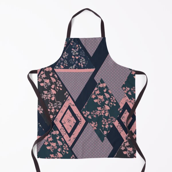 Item preview, Blue patchwork, patchwork, blue, pink, ethnic, patchwork designed and sold by fuzzyfox.