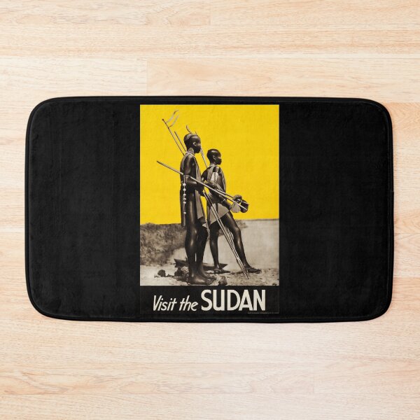 Artikelvorschau, Visit the Sudan retro poster entworfen und verkauft von CorasPosters.