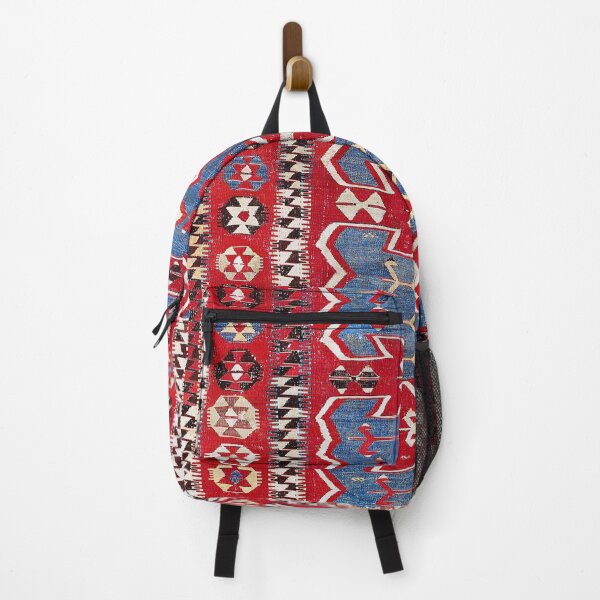 Item preview, Obruk Konya Central Anatolian Kilim Print designed and sold by Vicky Brago-Mitchell®.