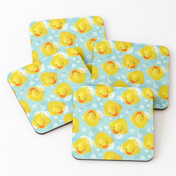 Item preview, Rubber Ducks Bath Pattern designed and sold by tanyadraws.
