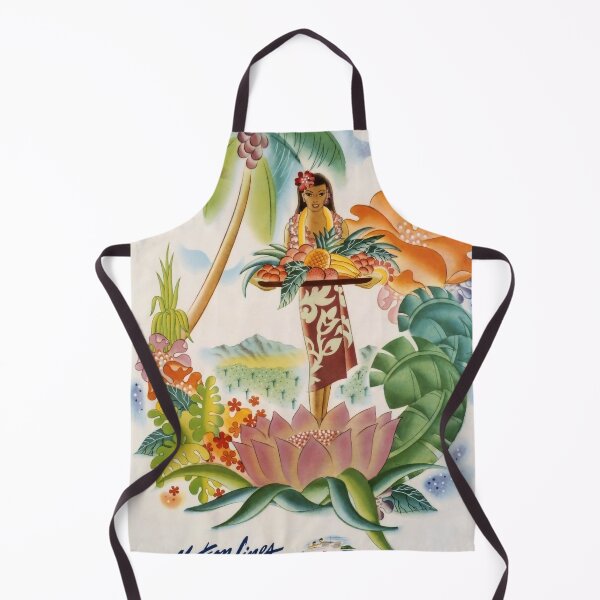 Item preview, Hawaii retro poster designed and sold by CorasPosters.