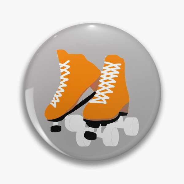 Item preview, Retro Skate in Orange designed and sold by SamLynskey.