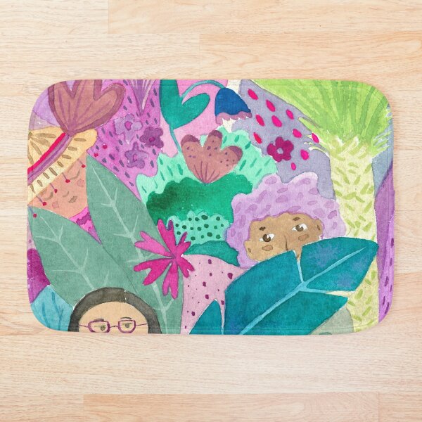 Item preview, Watercolor women flowers nature  designed and sold by CrisBanana.