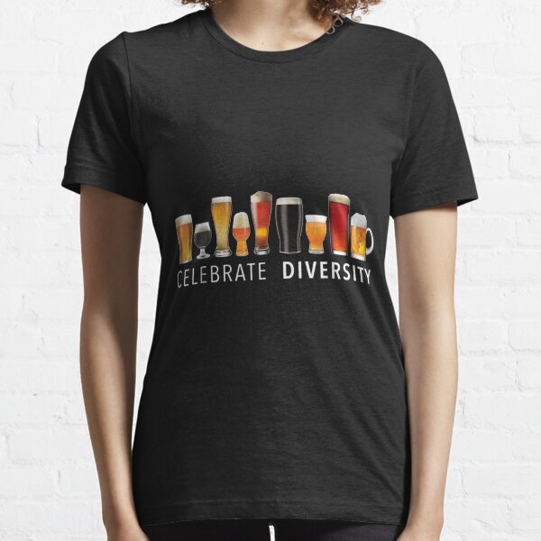 Celebrate Diversity Craft Beer Drinking  Essential T-Shirt