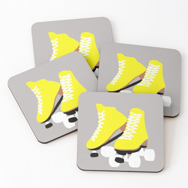 Item preview, Retro Skate in Yellow designed and sold by SamLynskey.