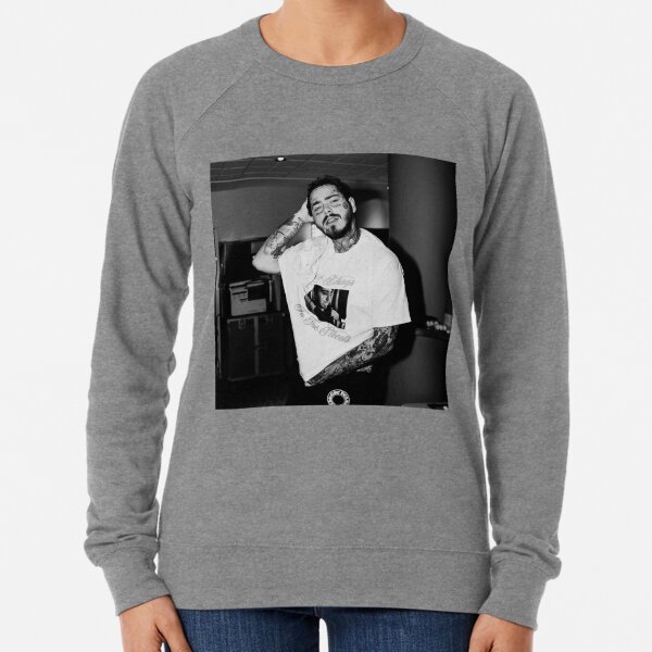 Sleepy Post en blanco y negro Sudadera ligera