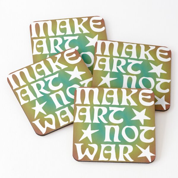 Item preview, MAKE ART NOT WAR designed and sold by nickevgeniou.