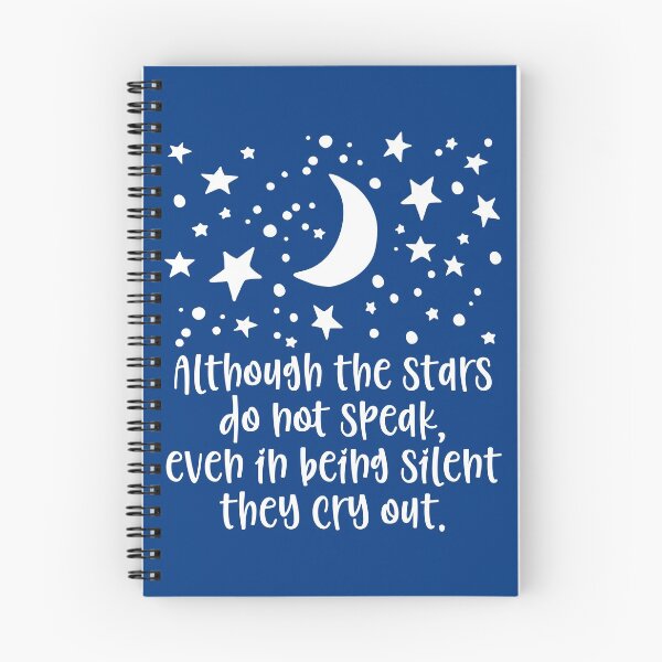 Item preview, Although the stars do not speak, even in being silent they cry out. designed and sold by StillInBeta.