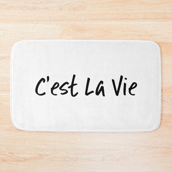Item preview, C'est La Vie designed and sold by Tobe Fonseca®.