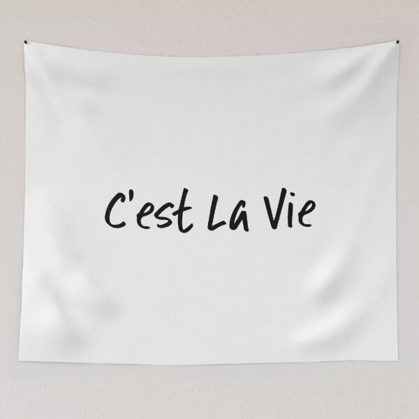 Item preview, C'est La Vie designed and sold by Tobe Fonseca®.