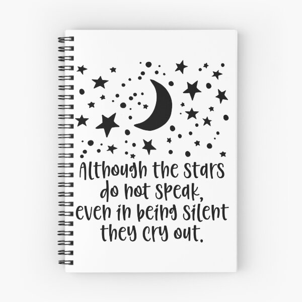 Item preview, Although the stars do not speak, even in being silent they cry out. designed and sold by StillInBeta.