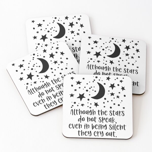 Item preview, Although the stars do not speak, even in being silent they cry out. designed and sold by StillInBeta.
