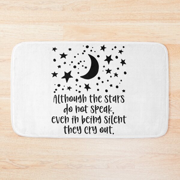 Item preview, Although the stars do not speak, even in being silent they cry out. designed and sold by StillInBeta.