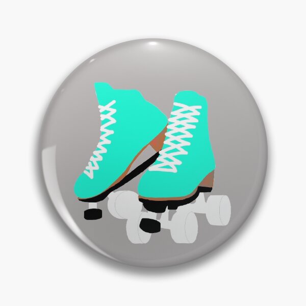 Item preview, Retro Skate in Teal designed and sold by SamLynskey.