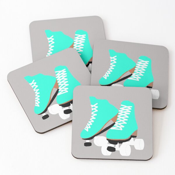Item preview, Retro Skate in Teal designed and sold by SamLynskey.