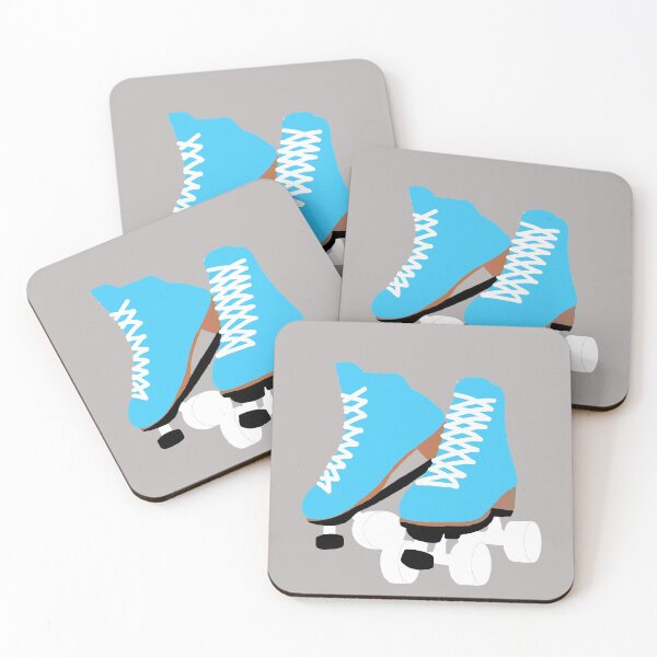 Item preview, Retro Skate in Baby Blue designed and sold by SamLynskey.