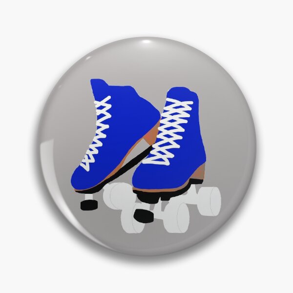 Item preview, Retro Skate in Navy Blue designed and sold by SamLynskey.