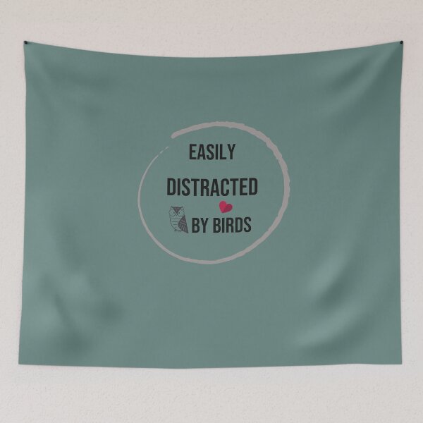 Item preview, Easily Distracted By Birds, Bird Watcher, Funny Bird, Bird lovers designed and sold by KOOL Studio.