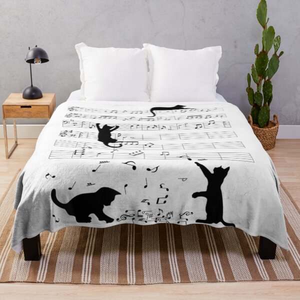 Item preview, Cute Cat Playing Music Note Clef Musician Art designed and sold by FlynnGallegos.