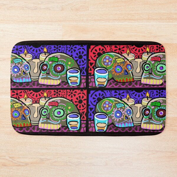 Item preview, Day of the dead, sugar skulls designed and sold by Madriguera.
