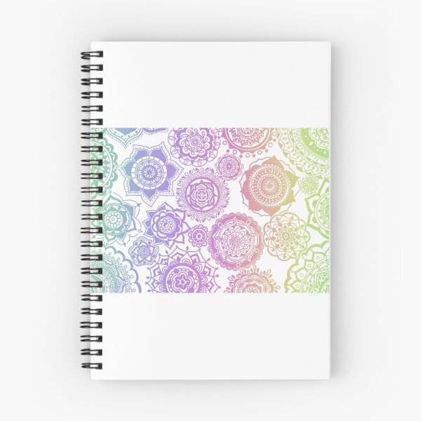 Item preview, spiral doodle - rainbow designed and sold by Robyn Kraft.