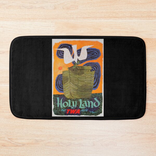 Item preview, Holy Land retro poster designed and sold by CorasPosters.