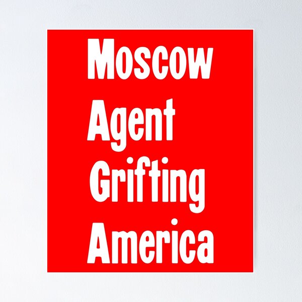 Item preview, Moscow Agent Grifting America designed and sold by Good-Looking Corpse.
