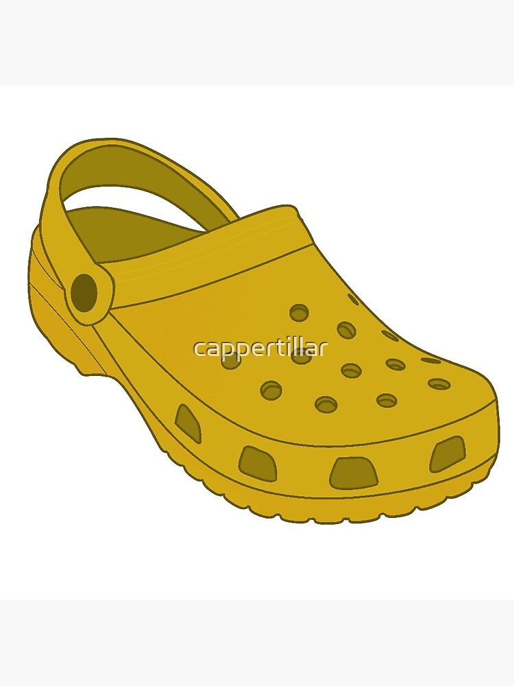 mustard yellow crocs