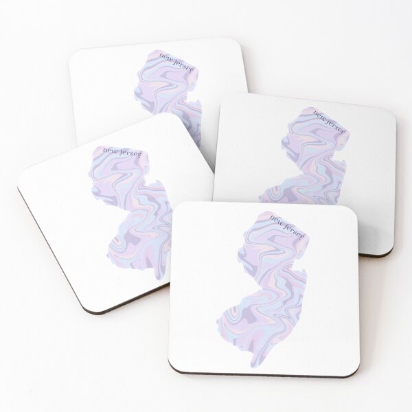 Item preview, Purple Marbled New Jersey designed and sold by Justina Designs.