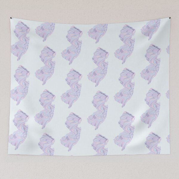 Item preview, Purple Marbled New Jersey designed and sold by Justina Designs.