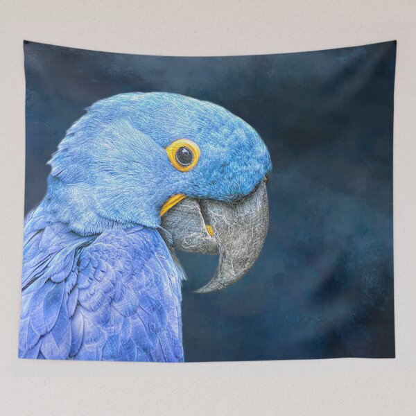 Item preview, Blue Hyacinth Macaw designed and sold by Elisabeth Lucas.