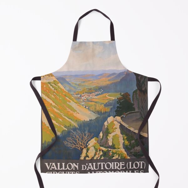 Item preview, Vallon Autoire retro poster designed and sold by CorasPosters.