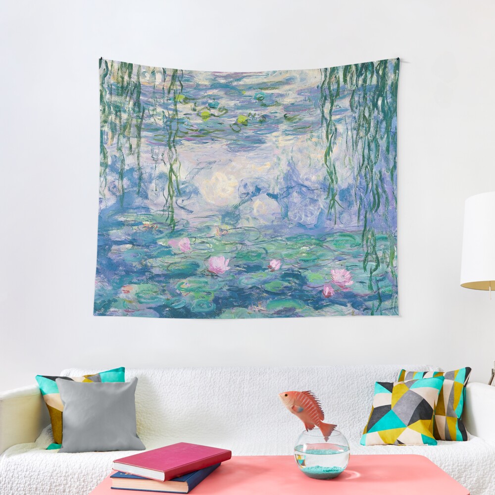 Discover Water Lilies Claude Monet Fine Art | Tapestry