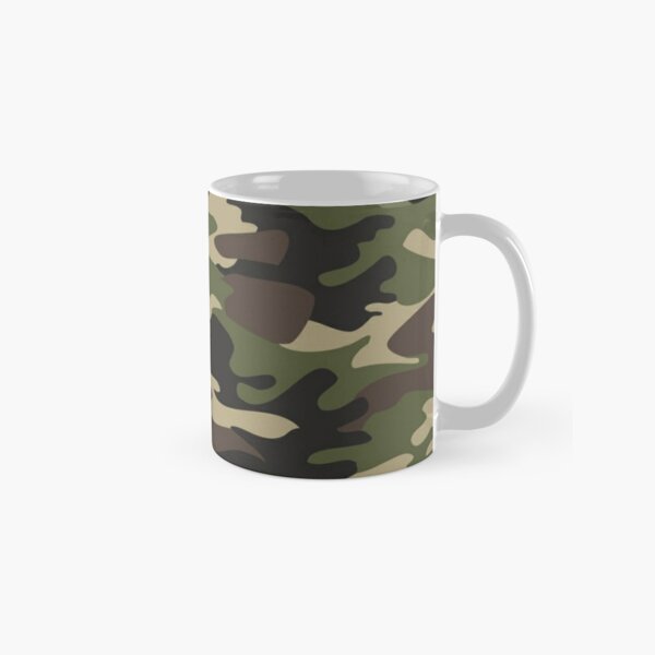 Bigfoot Camo USA Flag Mug Sasquatch Camouflage Coffee Mugs 