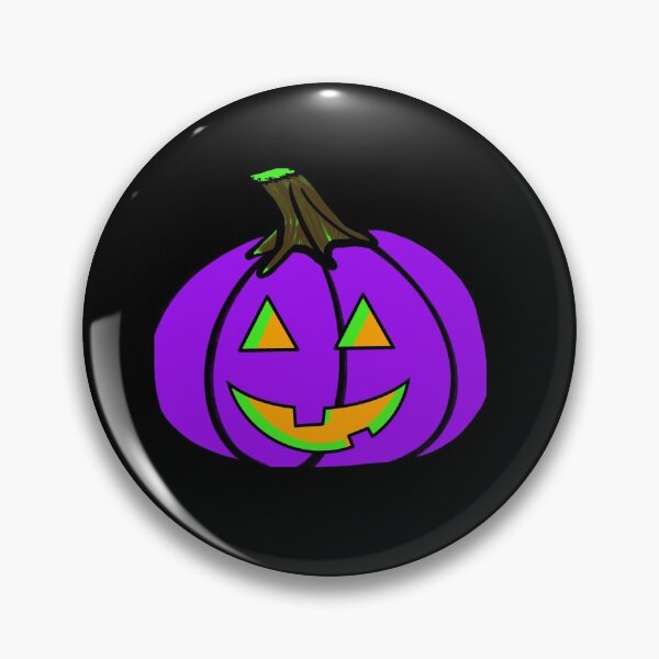 Item preview, Vintage Look Purple Halloween Pumpkin designed and sold by kybrowncoat.