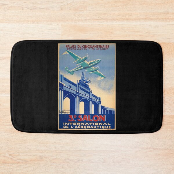 Item preview, Salon Aeronautique retro poster designed and sold by CorasPosters.