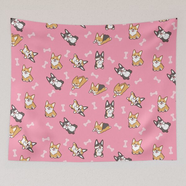 Item preview, Corgi Collage - Rose designed and sold by KarinaCookie.