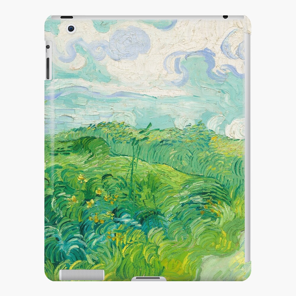 Green Wheat Fields Auvers Van Gogh Fine Art iPad Case & Skin
