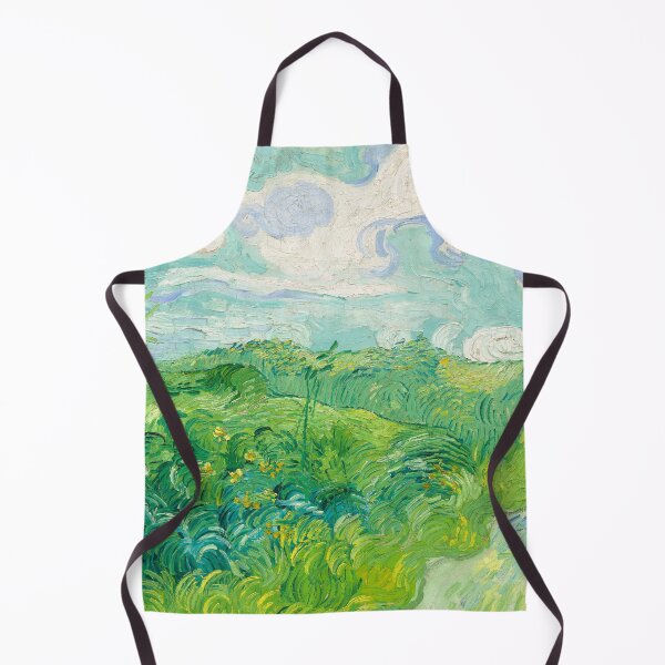 Vista previa del artículo con la obra «Campos de trigo verdes Auvers Van Gogh Bellas Artes», diseñado y vendido por Vicky Brago-Mitchell®.