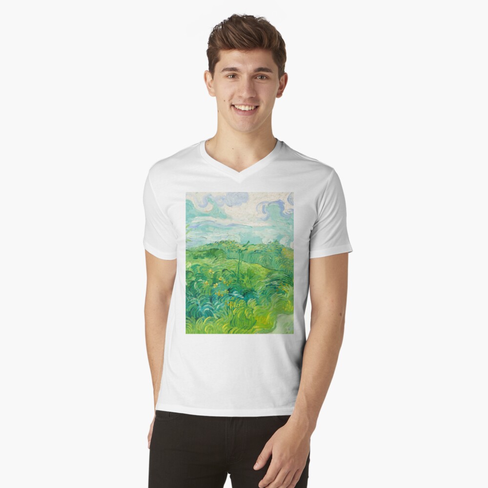 Aperçu de l'œuvre T-shirt col V créée et vendue par bragova.