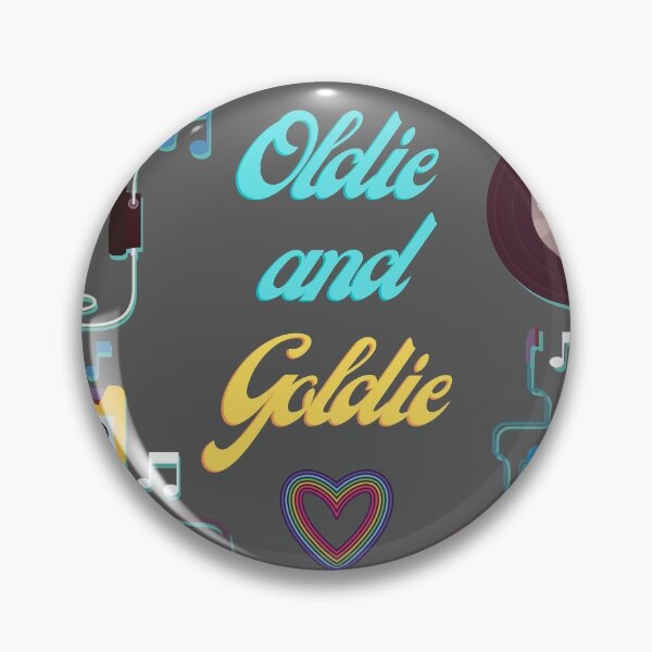 Artikelvorschau, Oldie und Goldie Fun Music Vintage Design entworfen und verkauft von InkItStudio.