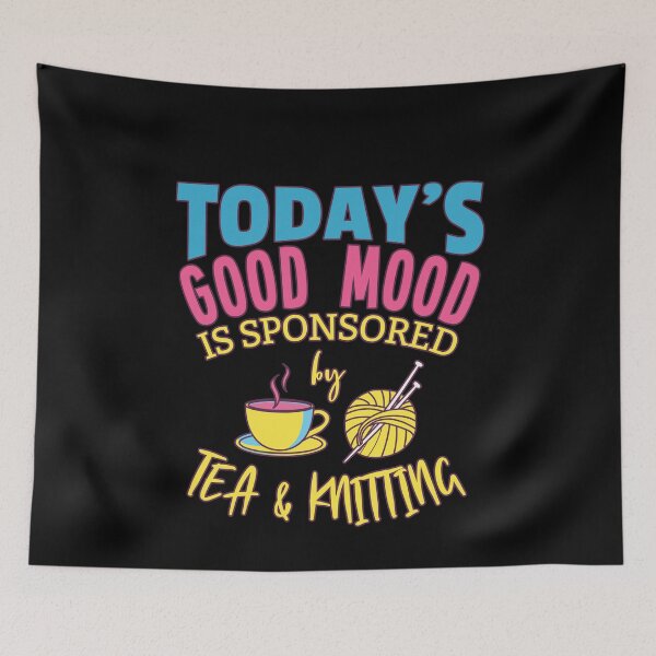 Item preview, Tea Knitting designed and sold by getgr4phicz.
