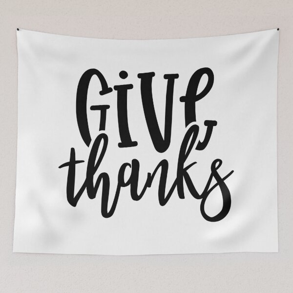 Item preview, Give Thanks designed and sold by Color Me F*@k!ng Happy.