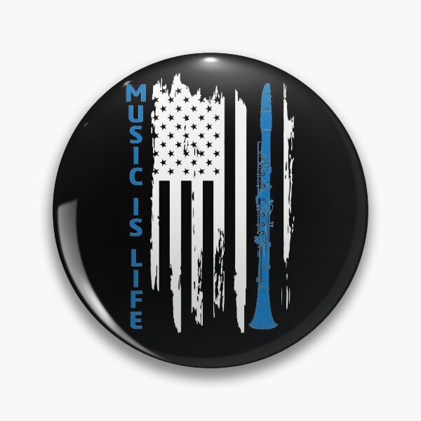 Item preview, Clarinet Player | Music Is Life Woodwind Instrument Lover designed and sold by GravitiTees.