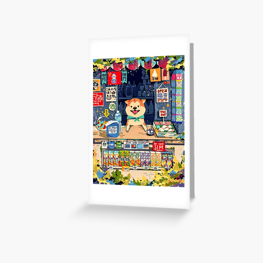Item preview, Greeting Card designed and sold by yogurtpan.